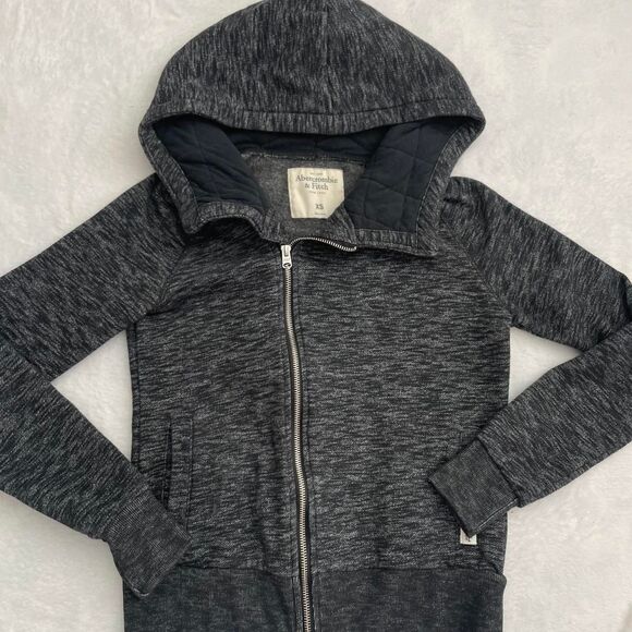 Abercrombie & Fitch Jackets & Blazers - Abercrombie & Fitch Y2K Winter Jacket Women's XS 2000s Vintage Asymmetrical 00s